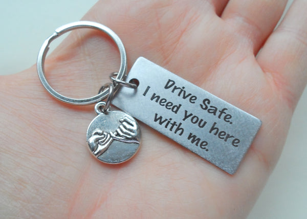 Fern and Reid Drive Safe I Need You - Keychain