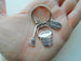 Housekeeping Appreciation Keychain; Bucket Charm Keychain with Broom, Thank You Charm