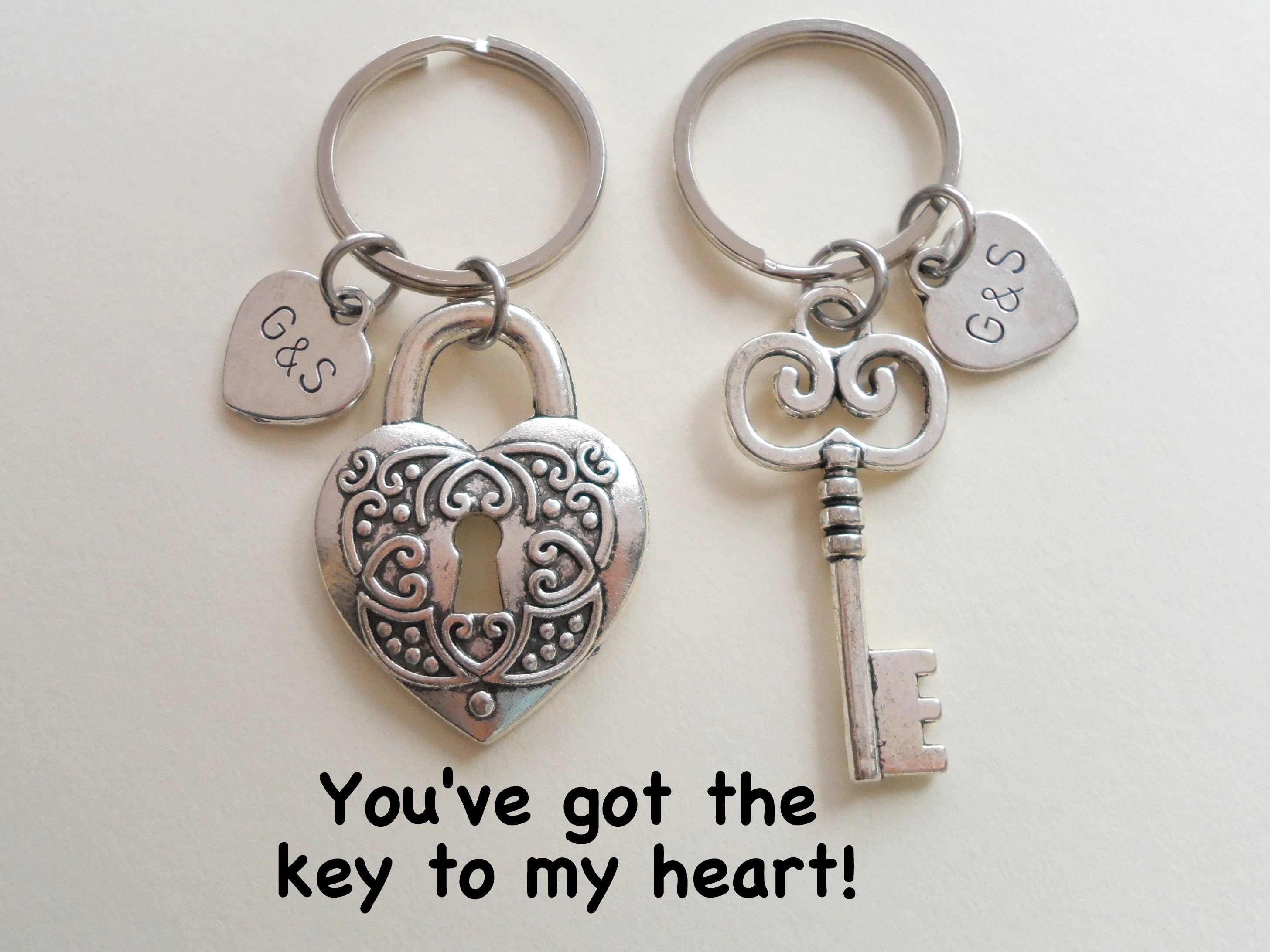 Love Lock Heart Key Holder S00 - Accessories